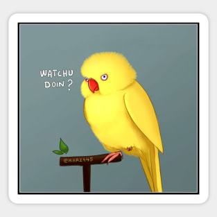 Yellow Birb Sticker